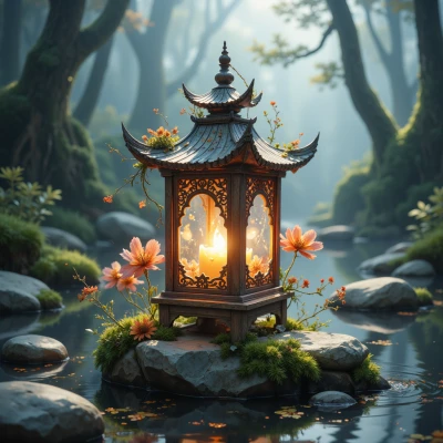 Moonlit Herbalist's Lantern