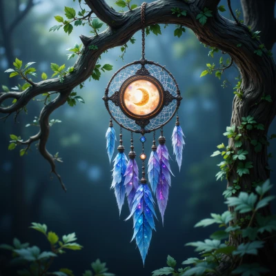 Moonlit Dreamcatcher