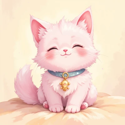 Kawaii Keychain Kitten