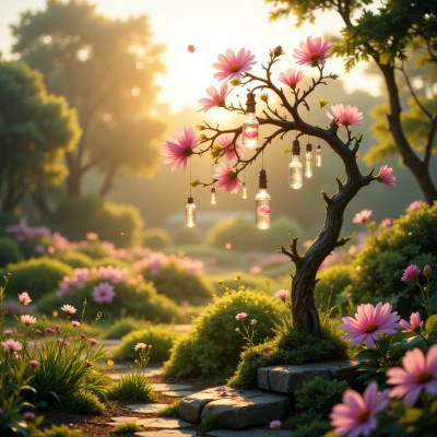 Petite Floral Wishing Tree