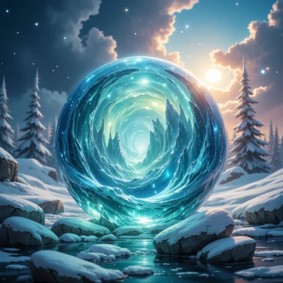 Luminous Aurora Lens