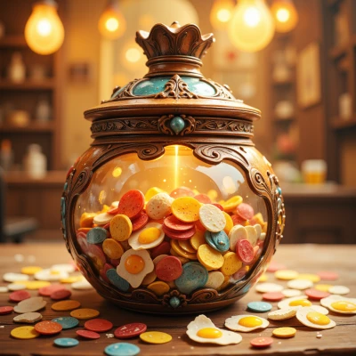 Bacon-Scented Silliness Jar