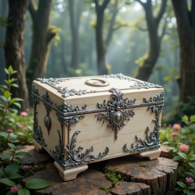 Moonlit Whispering Oak