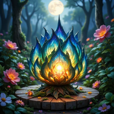 Floral Freedom Lantern