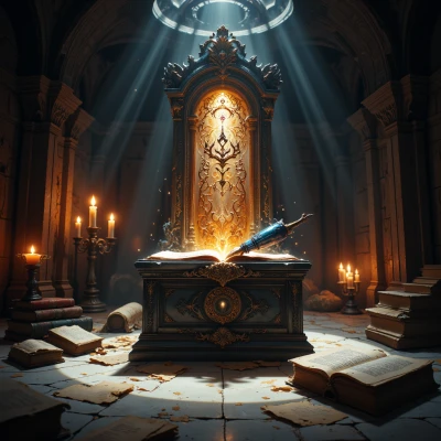 Mythren's Enchanted Scriptorium Box