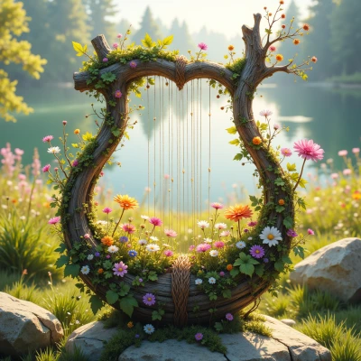 Wildflower Lyre