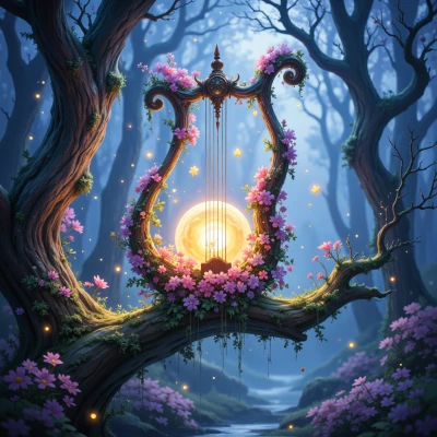 Moonwhisper Lyre
