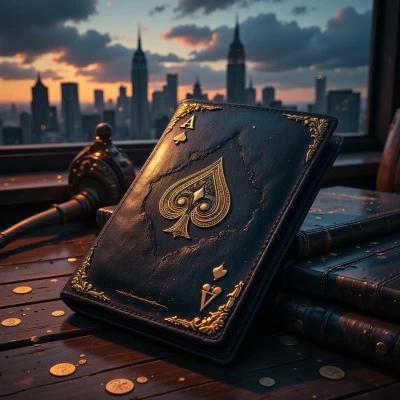 The Golden Aces High-Roller Wallet