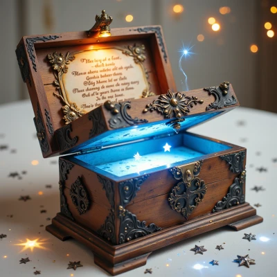 Moonlit Lyric Box