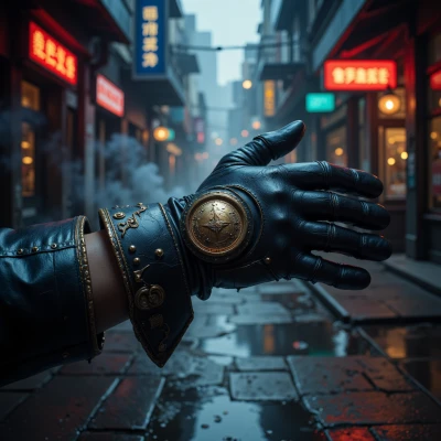 Vigilante's Emblazoned Gauntlets