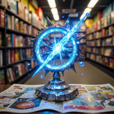 Laughing Lightning Sculpture