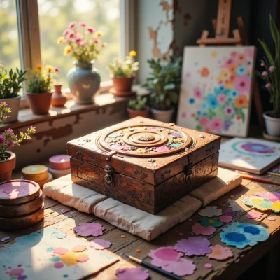 Sunlit Sketchbook Box