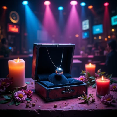 Midnight Kiss Necklace