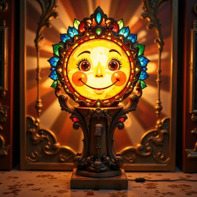 Laughing Luna Lamp