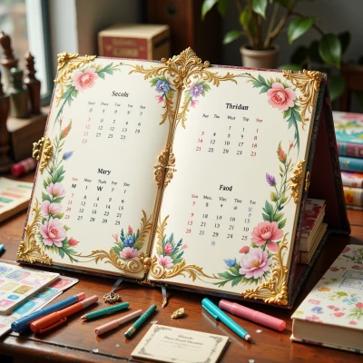 Blooming Event Calendar