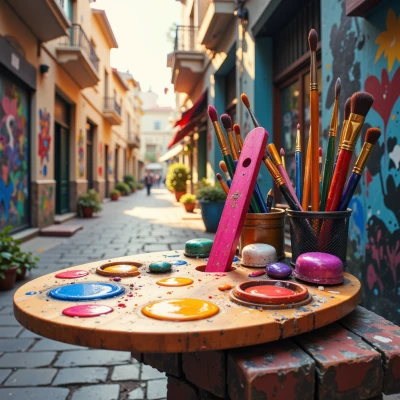 Vibrant Pixel Palette