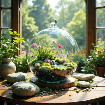 Blooming Terrarium