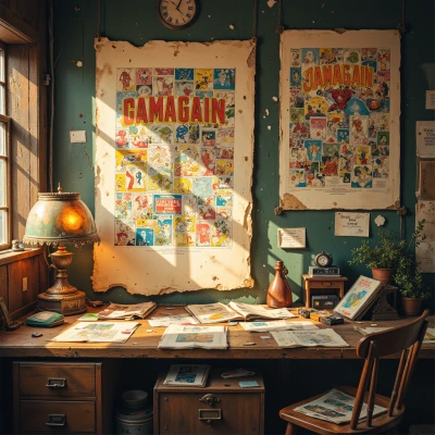 Pixelated Poster Portfolio