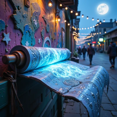 Luminous Lyric Scroll