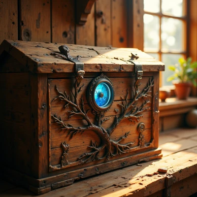 Timekeeper's Oak Box