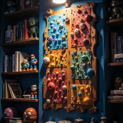 Pixelated Puns Plaque