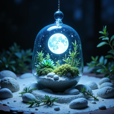Moonlight Meadow Terrarium