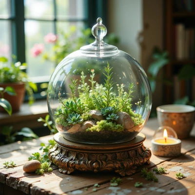 Cozy Cafe Terrarium
