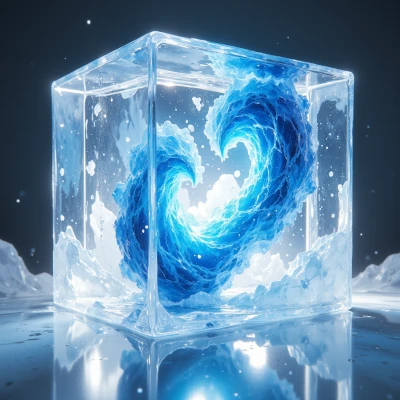 Frozen Fractals Sculpture