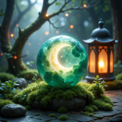 Moonlit Jade Orb