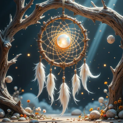 Moonlit Dreamcatcher