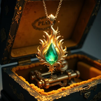 Ethereal Ember Necklace