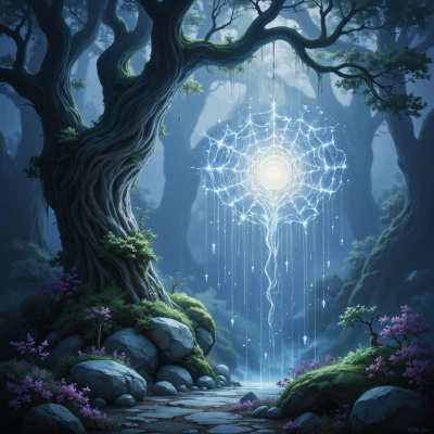 Moonlit Dreamcatcher