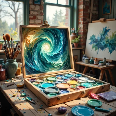 Echoing Colors Palette Box