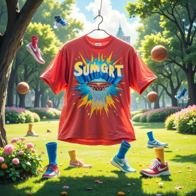 Quad Champion T-Shirt