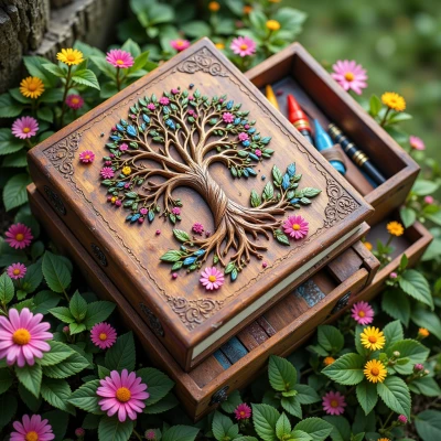 Blooming Journal Box