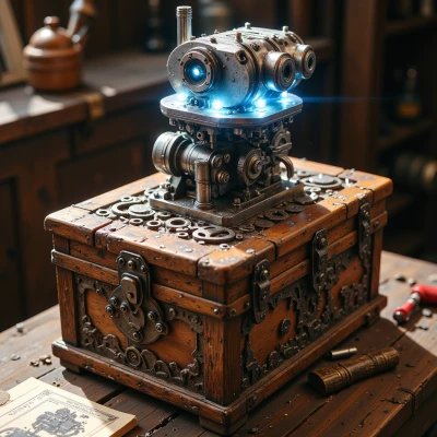 Turbo-Charged Keepsake Box