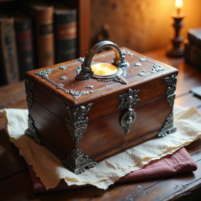 Moonlit Manuscript Box