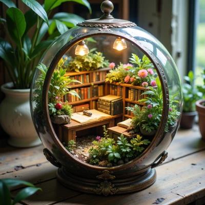 Heartfelt Book Garden