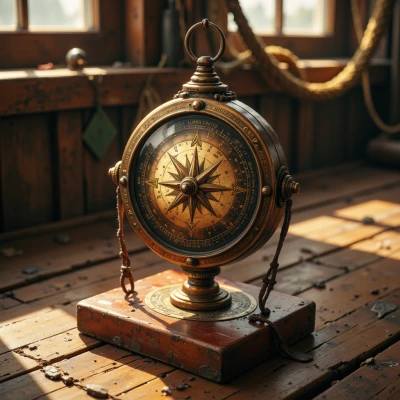 Weathered Compass