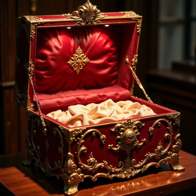 Red Velvet Dramatic Box