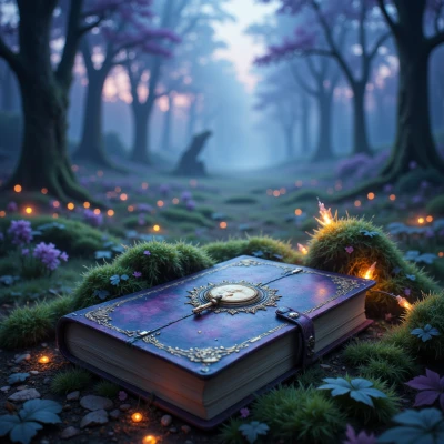 Moonlit Meadow Journal