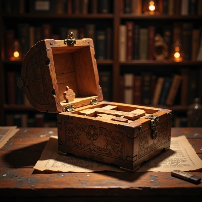 Mystic Wooden Puzzle Box