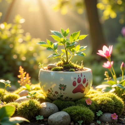 Pawprint Planter