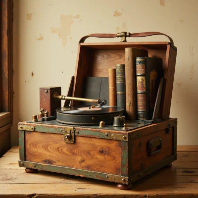 Retro Revival Record Player