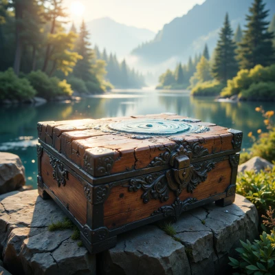 Riverbank Reflection Box