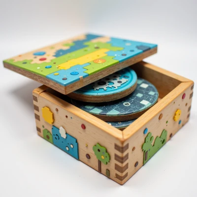 Pixel Puzzle Box