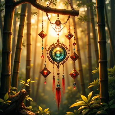 Luminous Mandala Mobile