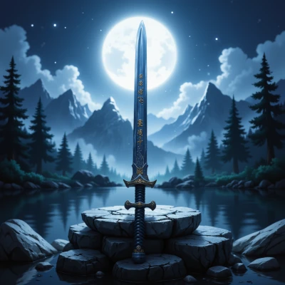 Moonlit Katana