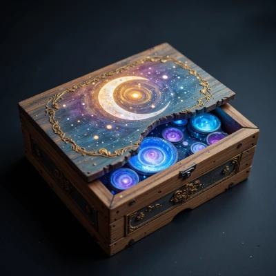 Moonlit Canvas Box