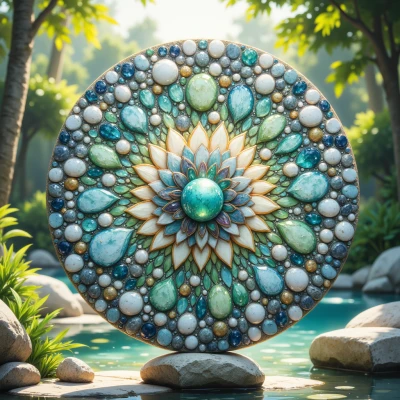 Mindful Mosaic Mandala